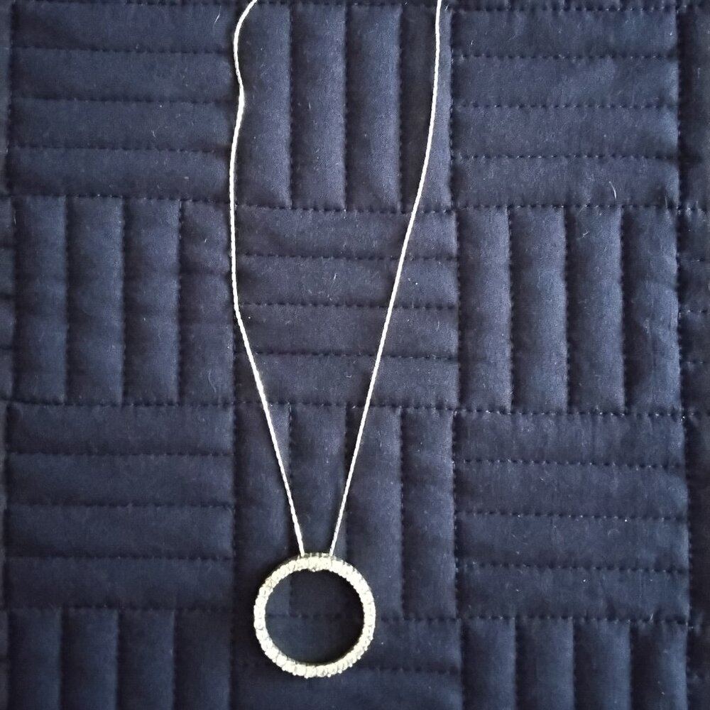 Crystal Circle Necklace